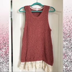 Xhilaration Sleeveless Sweater